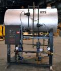 Used Precision Boilers Deaerating Designs Duplex Boiler Feed System, Model BF500D135-3. Unit consists of (1) Horizontal tank, (2) Goulds pumps, model 2SVB1H2J6, each driven by a 3hp, 3/60/208-230/460...