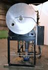 Used Precision Boilers Deaerating Designs Duplex Boiler Feed System, Model BF500D135-3. Unit consists of (1) Horizontal tank, (2) Goulds pumps, model 2SVB1H2J6, each driven by a 3hp, 3/60/208-230/460...