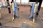 Used Precision Boilers Deaerating Designs Duplex Boiler Feed System, Model BF500D135-3. Unit consists of (1) Horizontal tank, (2) Goulds pumps, model 2SVB1H2J6, each driven by a 3hp, 3/60/208-230/460...