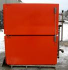 Used Viessman Horicell Hot Water Storage Tank, 316 stainless steel. (1) 120 gallon horizontal tank, rated 150 psi. Heat exchanger capacity 4.5 gallons, rated 195 psi at 248 degrees F.