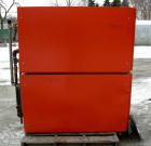Used Viessman Horicell Hot Water Storage Tank, 316 stainless steel. (1) 120 gallon horizontal tank, rated 150 psi. Heat exchanger capacity 4.5 gallons, rated 195 psi at 248 degrees F.