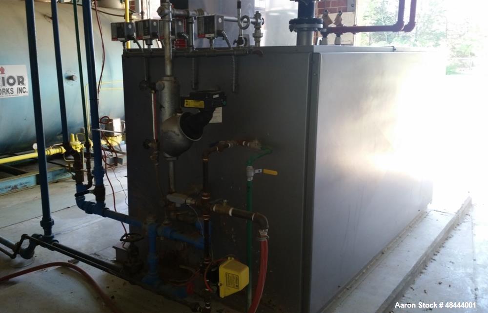 Used Lattner Electric Boiler, Model 1400HS. 5026 lbs. max steam capacity. 150 psi, 140 hp, 480 volt, 1684 amps, 3 phase. Mfg. 2007.
