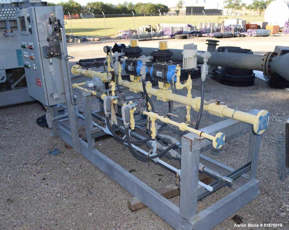 Unused- Born HDO Direct Fired Heater. Operating conditions 805 psig at 390 degress F., radiant tube bare surface area 345 square feet. With a Maxon Ovenpak burner, gas train and panel. Last used In B...