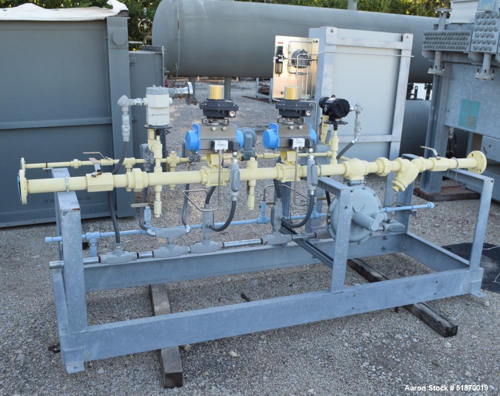 Unused- Born HDO Direct Fired Heater. Operating conditions 805 psig at 390 degress F., radiant tube bare surface area 345 square feet. With a Maxon Ovenpak burner, gas train and panel. Last used In B...
