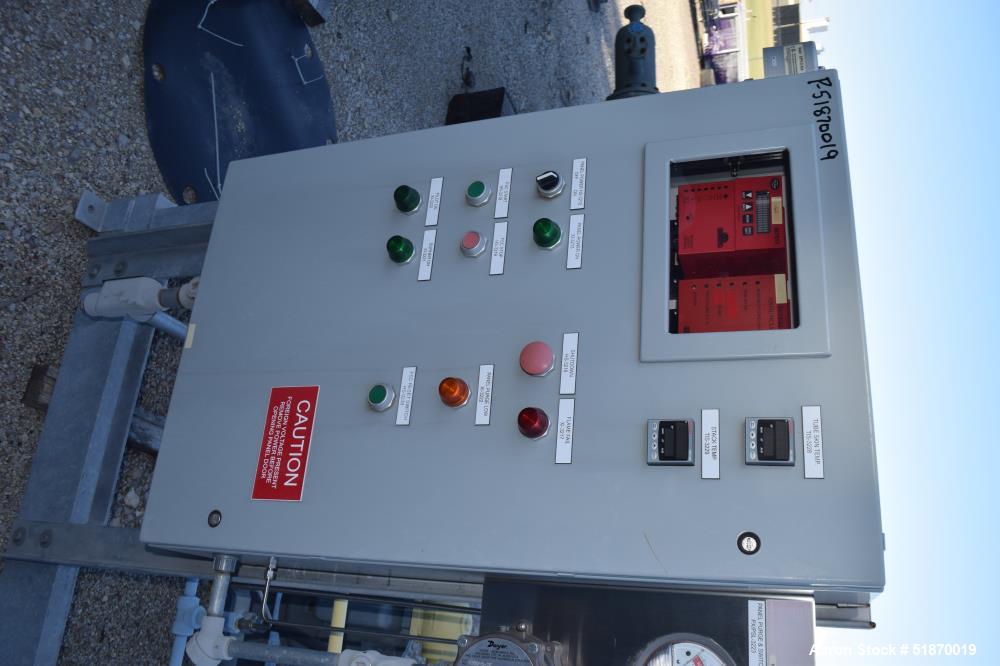 Unused- Born HDO Direct Fired Heater. Operating conditions 805 psig at 390 degress F., radiant tube bare surface area 345 square feet. With a Maxon Ovenpak burner, gas train and panel. Last used In B...