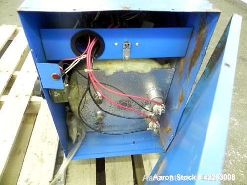Used Allied Engineering Super Hot Boiler, Model 8E. 8Kw, 1/60/240 volt, 33 amps. 27,296 BTU/UTB, 160 psi. Temperature range 115 to 240 degrees F.