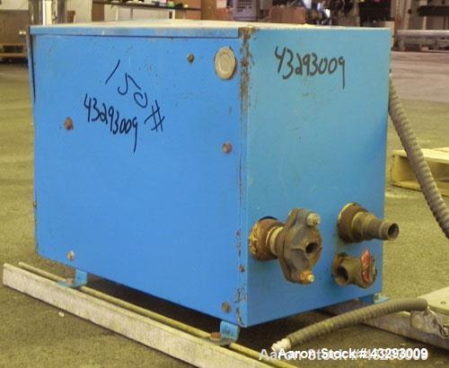 Used Allied Engineering Super Hot Boiler, Model 8E. 8Kw, 1/60/240 volt, 33 amps. 27,296 BTU/UTB, 160 psi. Temperature range 115 to 240 degrees F.