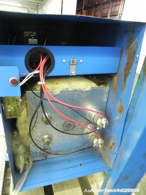 Used Allied Engineering Super Hot Boiler, Model 8E. 8Kw, 1/60/240 volt, 33 amps. 27,296 BTU/UTB, 160 psi. Temperature range 115 to 240 degrees F.