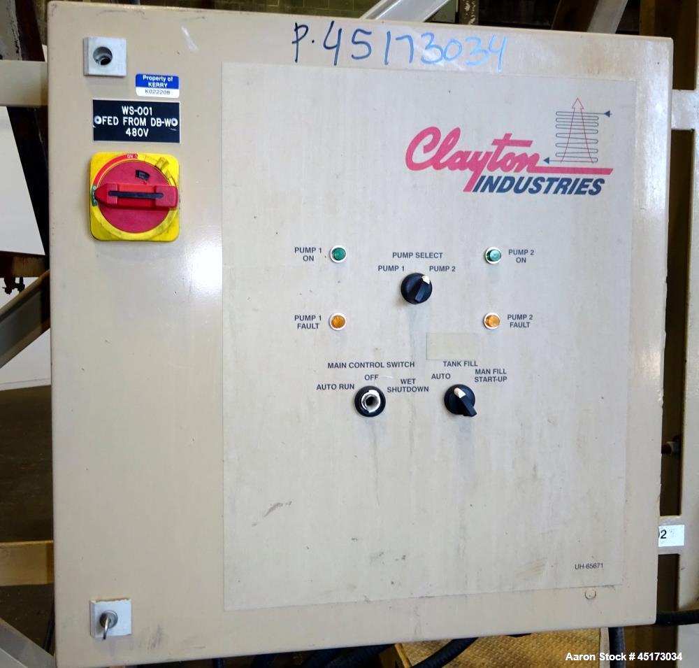 Used- Clayton Industries Steam Generator, Model EG-504-1-FMB.