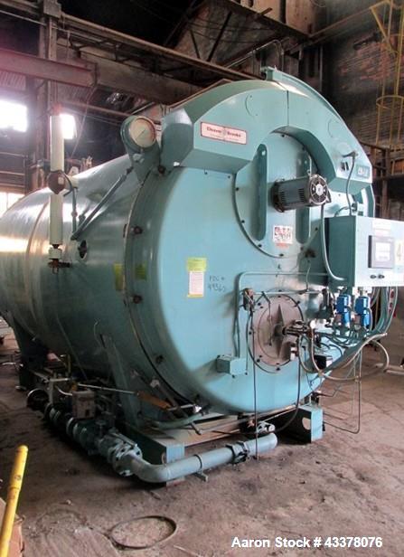 Used Cleaver Brooks 500hp Packaged Steam Boiler, Model CB-100-500-150