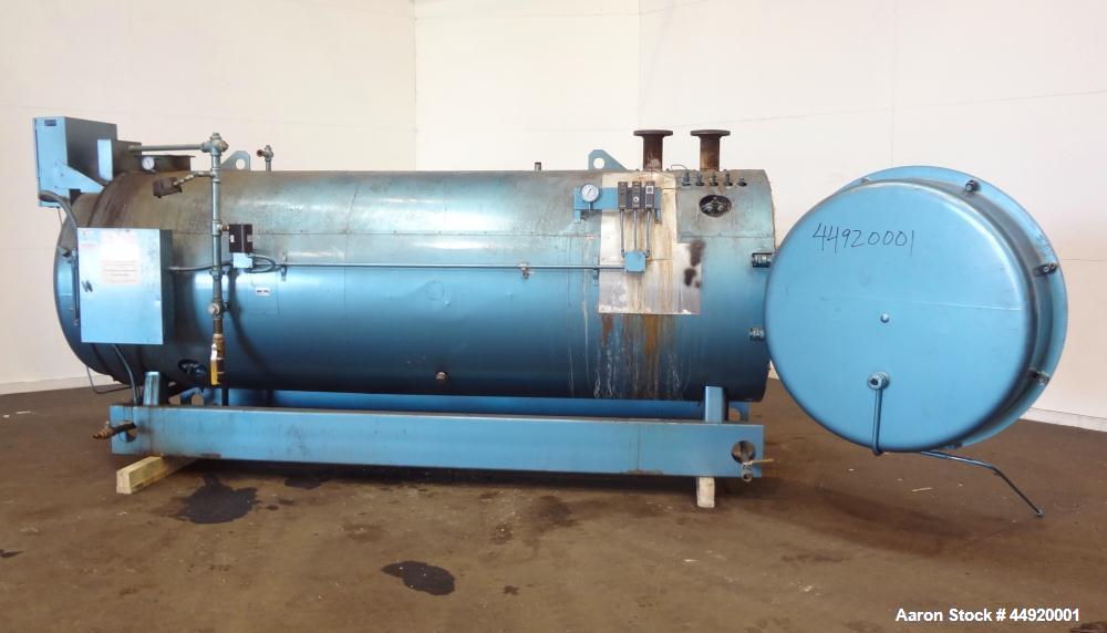 Used Cleaver Brooks Gas Fired Hot Water Packaged Fire Tube Boiler, Model CB-700