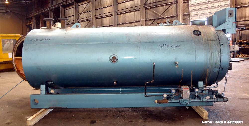 Used Cleaver Brooks Gas Fired Hot Water Packaged Fire Tube Boiler, Model CB-700