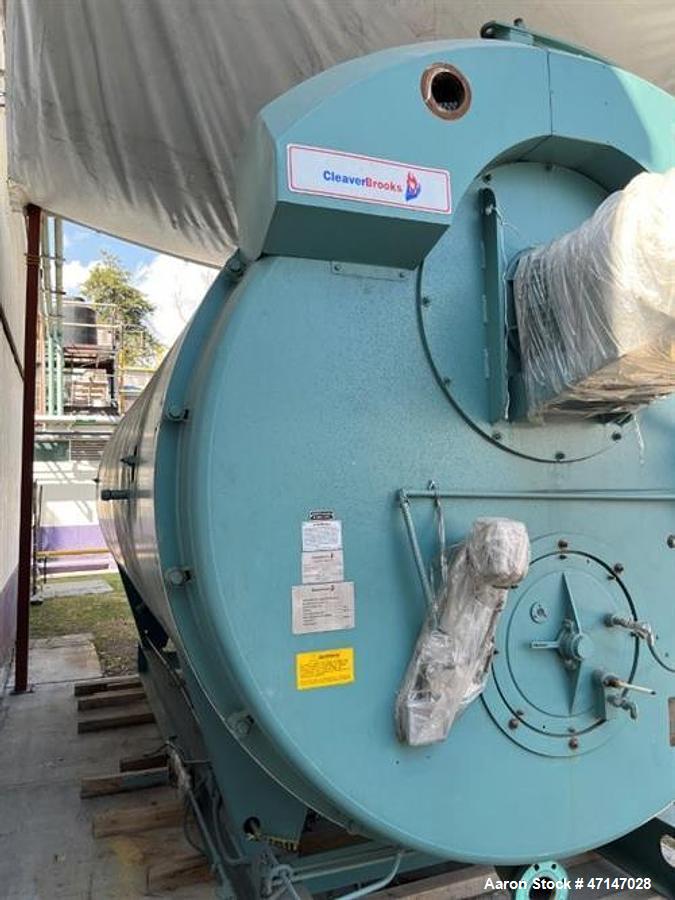 Unused Cleaver-Brooks CB 700-600 Natural Gas Boiler – 600 HP, 150 PSI (2023)