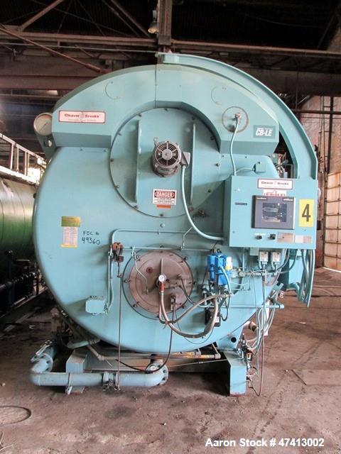 Used Cleaver Brooks 500HP Packaged Steam Boiler