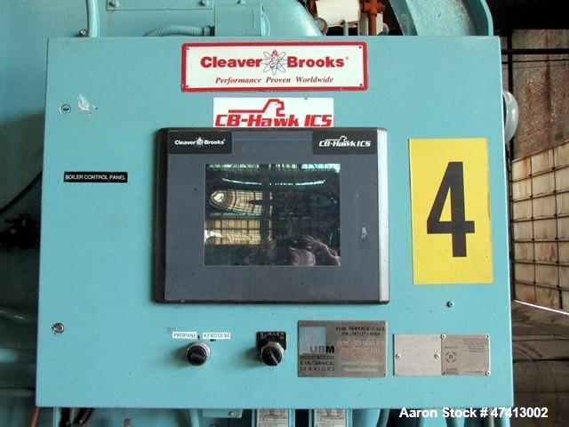 Used Cleaver Brooks 500HP Packaged Steam Boiler