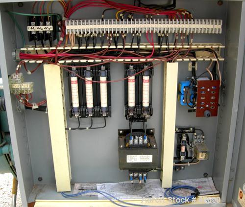 USED: Cleaver Brooks packaged firetube boiler, model CB700-80. 80 hp, input 3,350,000 btu/hour. 2760#/hour of steam at 212 deg F, 400 square feet heating surface fireside, 441 waterside, 150 psig des...