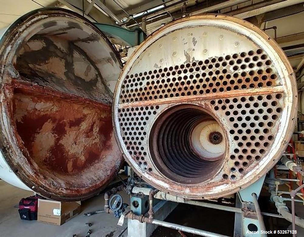 Used Cleaver Brooks NG Boiler | Model CB700x400 | 400 HP | 150 PSI | Complete with Deaerator, Softener & Pumps