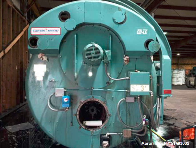 Used Cleaver-Brooks Skid Mounted Hydronic Heating