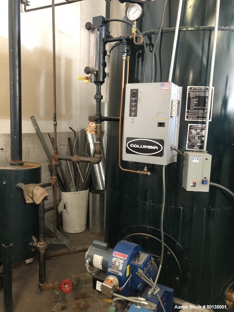 Used Columbia Boiler, Model CT-50.