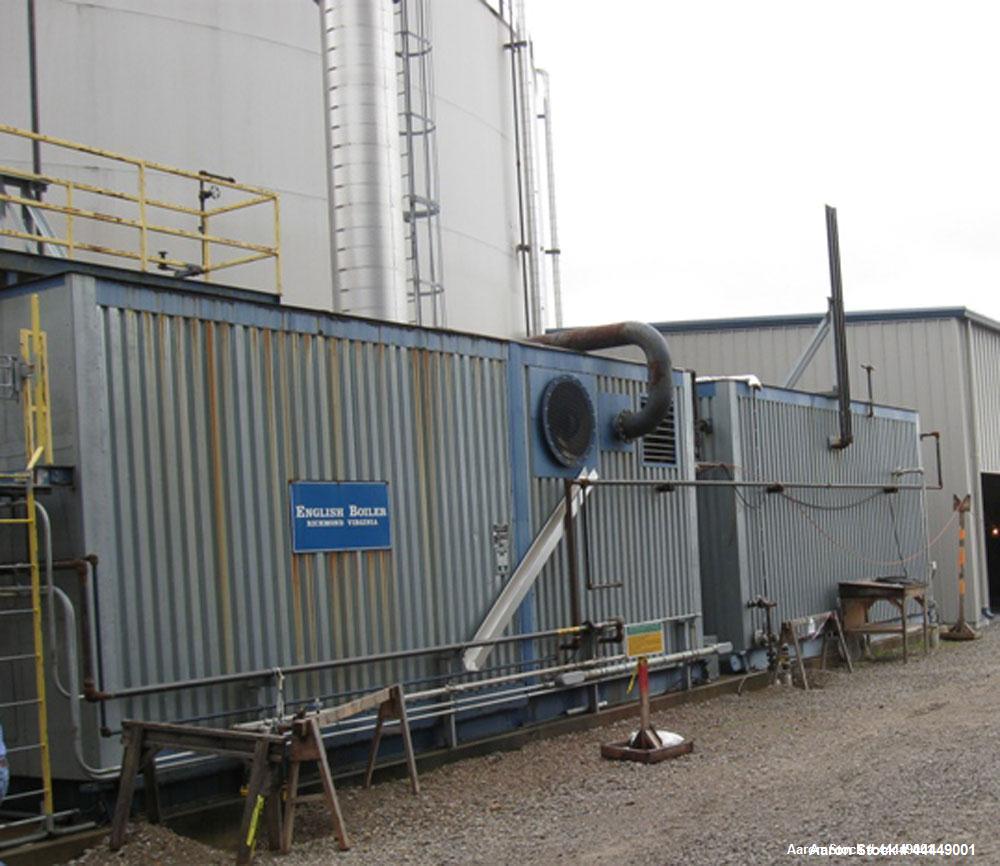 UsedEnglish Boiler & Tube Inc Auxiliary Steam Boiler, 25,000 lbs/hour