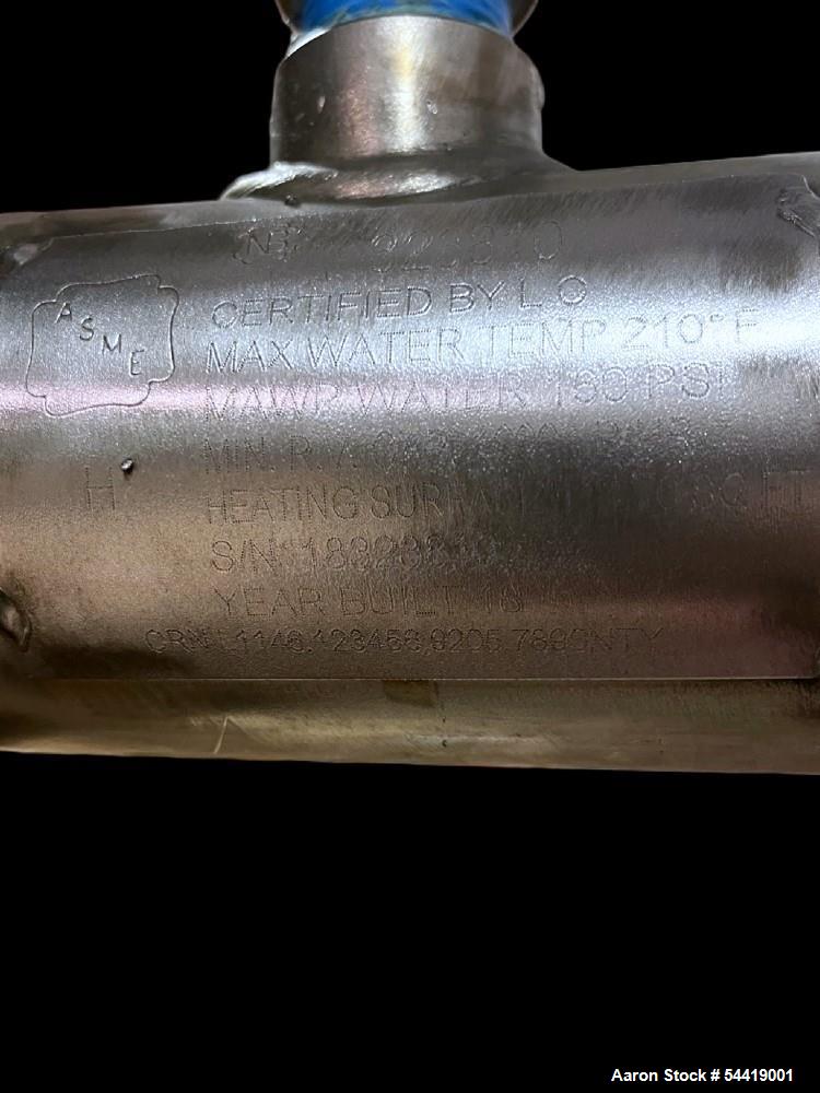 Used Lochinvar Crest FBN1001 Condensing Boiler – 1,000,000 BTU High-Efficiency Natural Gas Heating System