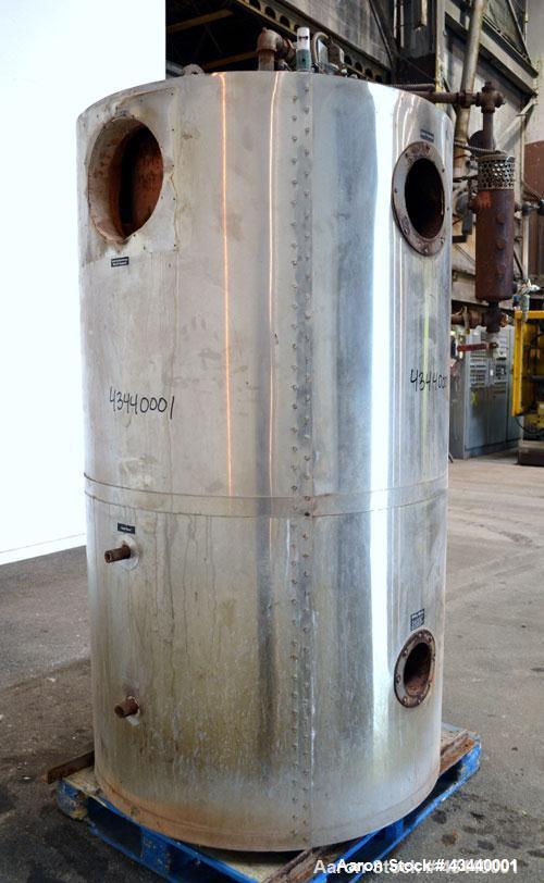 Used Fulton Gas Fired Steam Boiler, Model FB-A-030