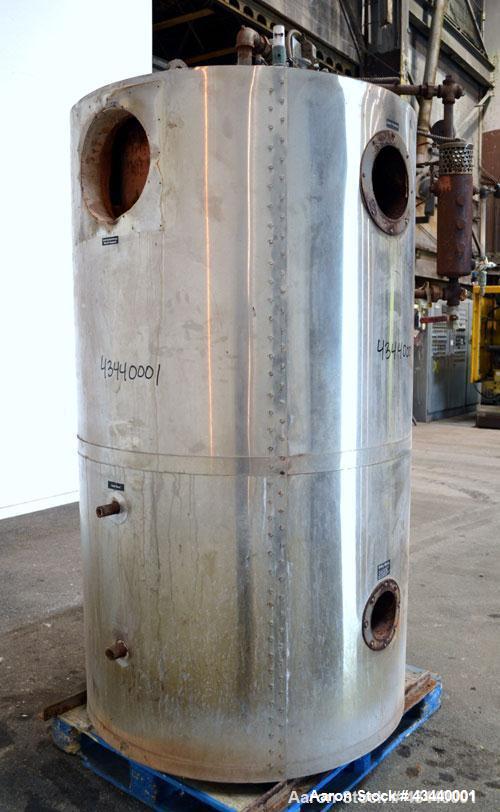 Used- Fulton Gas Fired Steam Boiler, Model FB-A-030