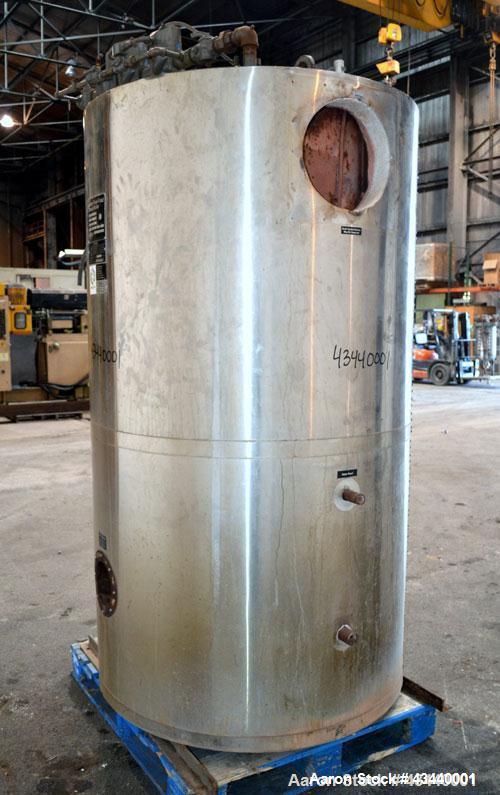 Used Fulton Gas Fired Steam Boiler, Model FB-A-030