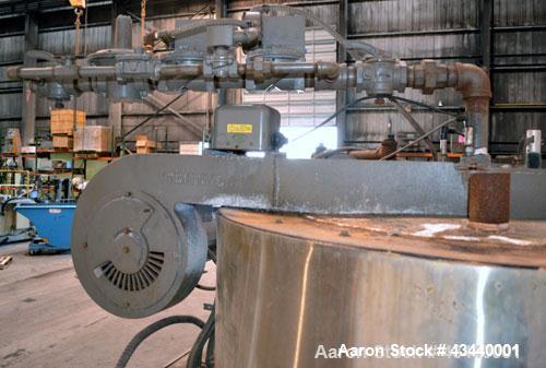 Used Fulton Gas Fired Steam Boiler, Model FB-A-030