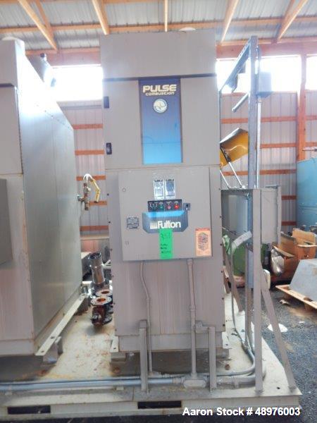 Used 2009 Fulton Rectangular Boiler, Model PHW-2000, BN 109562, Natural Gas Fi