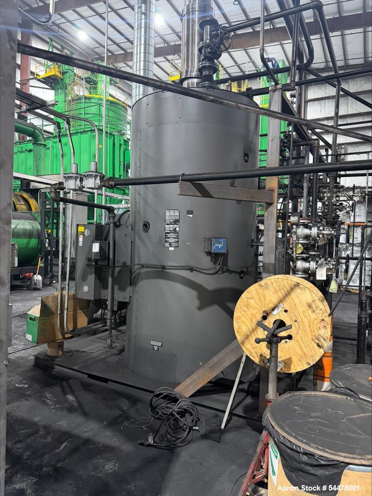Unused Fulton VSRT-125 Steam Boiler | 125 HP Vertical Tubeless High Efficiency Boiler