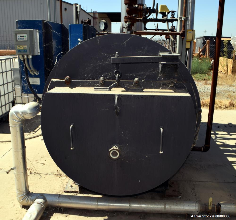 Used Hurst Boiler, 205 Square Feet Heating Surface. 1725 Steam Pounds per hour, maximum working pressure 300 psi. Serial# S205-300-1, National Board# 17206, built 2011. Includes a Power Flame Burner,...