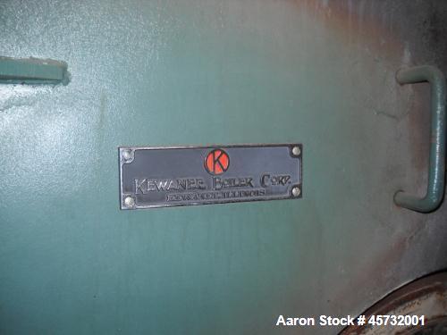 Used Kewanee Boiler, 150 Hp High Pressure Live Steam Boiler