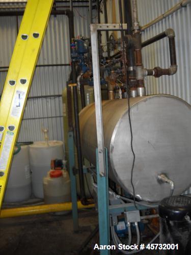 Used Kewanee Boiler, 150 Hp High Pressure Live Steam Boiler