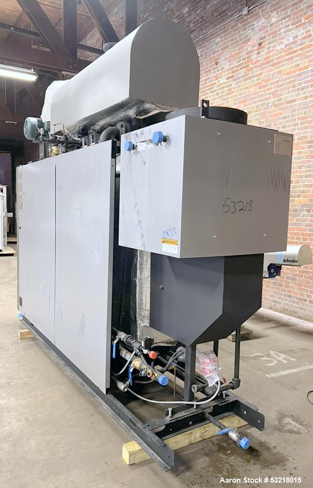 Used Miura LX Gas Fired Steam Boiler, Model LX-150 SG-07. 150HP. Maximum pressure 170 psi. Maximum steaming capacity 5,175 lb/hr. Heating surface area 388 square feet. Design temperature 400 degrees ...