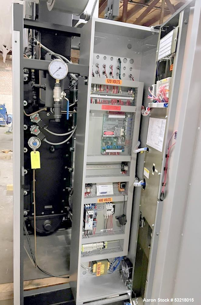 Used Miura LX Gas Fired Steam Boiler, Model LX-150 SG-07. 150HP. Maximum pressure 170 psi. Maximum steaming capacity 5,175 lb/hr. Heating surface area 388 square feet. Design temperature 400 degrees ...