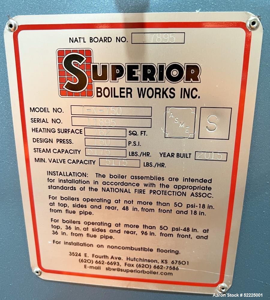 Superior Boiler Works Mohican 4-Pass Wetback Firetube Boiler