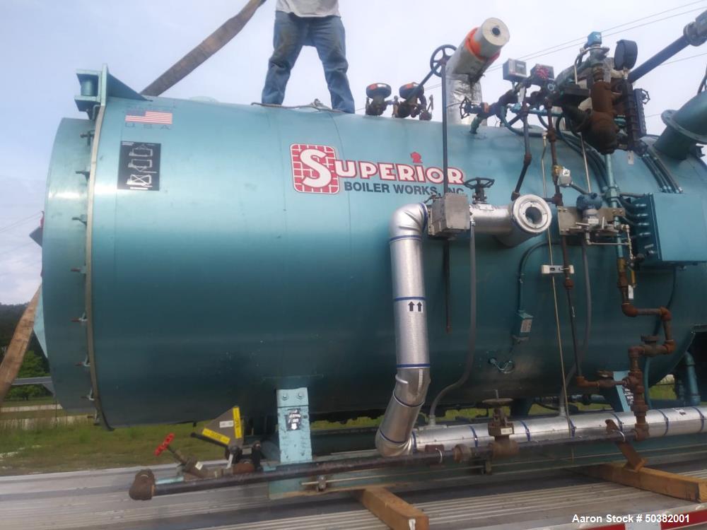 Used- 2014 Superior Packaged Steam Boiler.