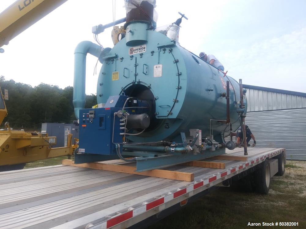 Used- 2014 Superior Packaged Steam Boiler.