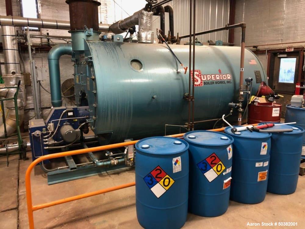 Used 2014 Superior Packaged Steam Boiler.