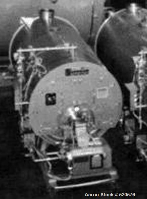 Unused-NEW 30 hp Superior Mohawk Scotch 3 pass dryback firetube boiler,150 psig DP model #4-5-156-S150-GP-GP2. Boiler is equipped with Gordon-Piatt on/off natural gas #2 oil burner, pressure atomized...