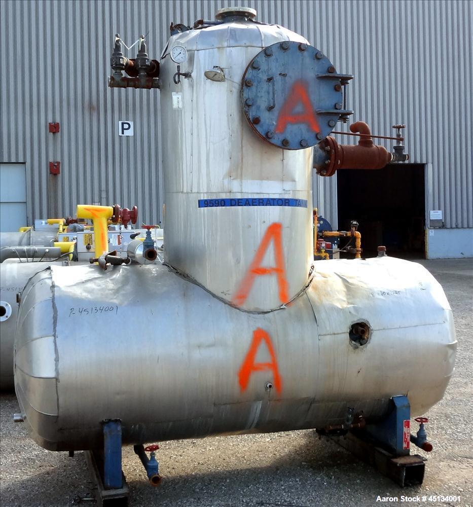 Used York & Shipley Global 700 HP Packaged Firetube Steam Boiler, Model 5112-53