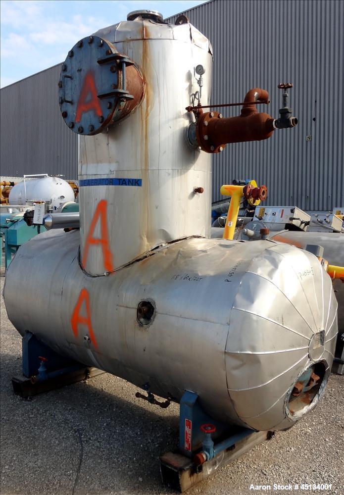 Used York & Shipley Global 700 HP Packaged Firetube Steam Boiler, Model 5112-53
