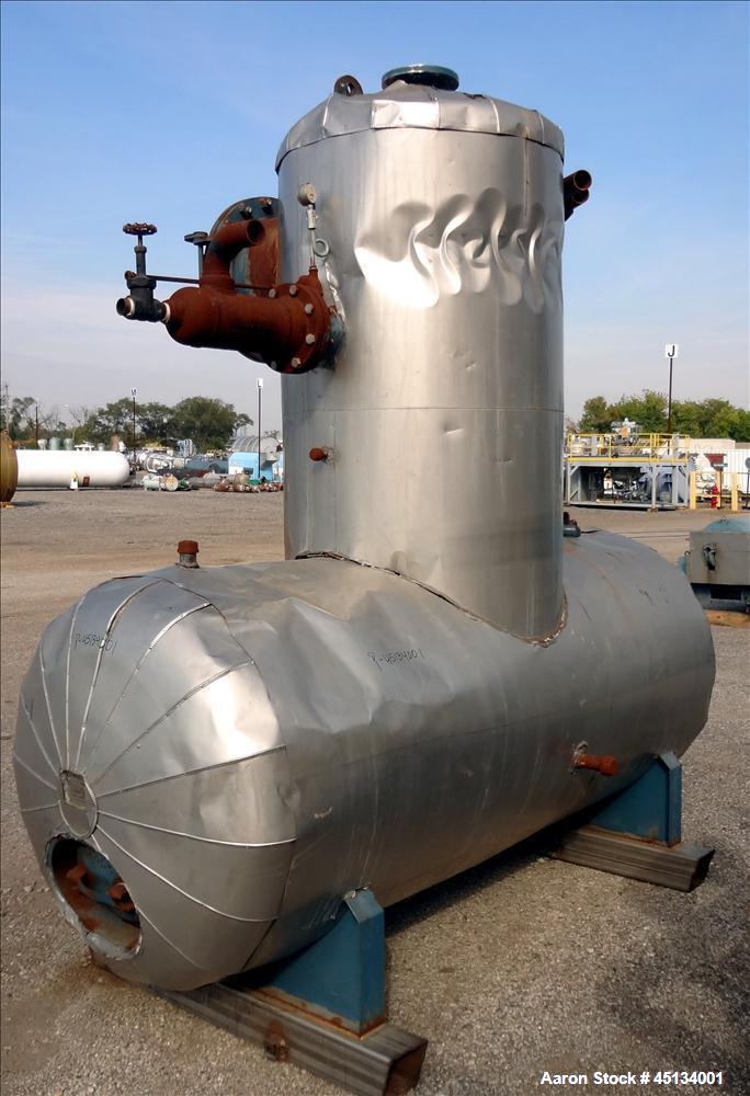 Used York & Shipley Global 700 HP Packaged Firetube Steam Boiler, Model 5112-53