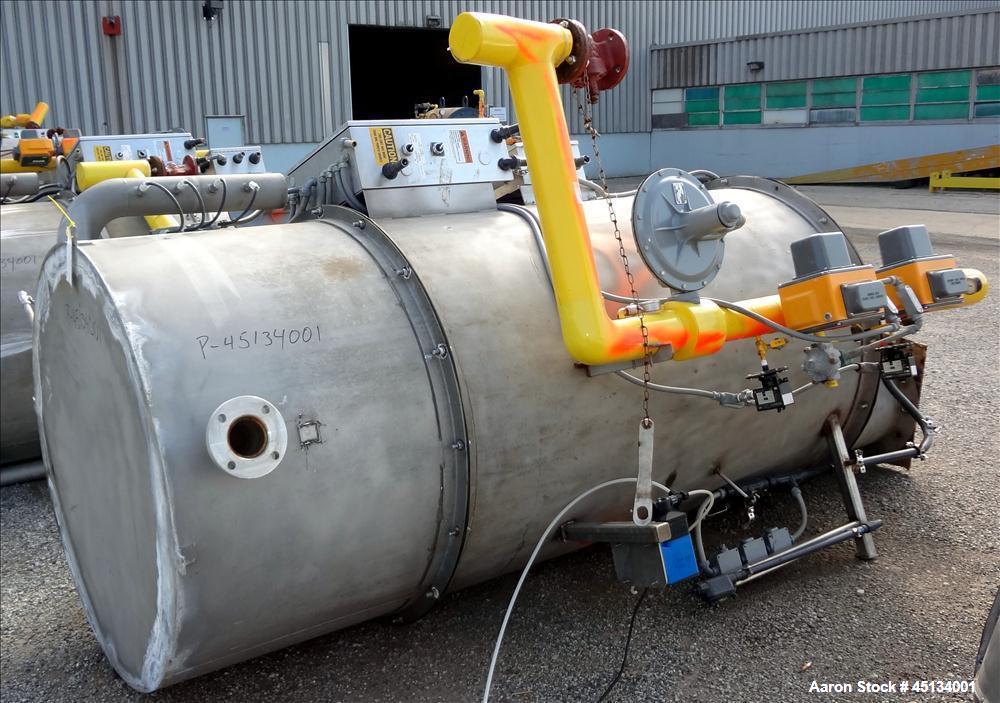 Used York & Shipley Global 700 HP Packaged Firetube Steam Boiler, Model 5112-53