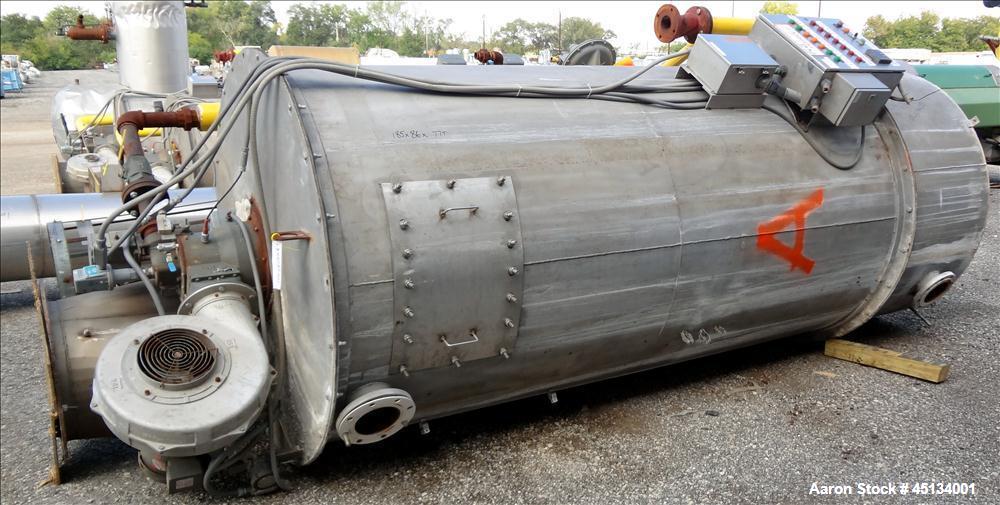 Used York & Shipley Global 700 HP Packaged Firetube Steam Boiler, Model 5112-53