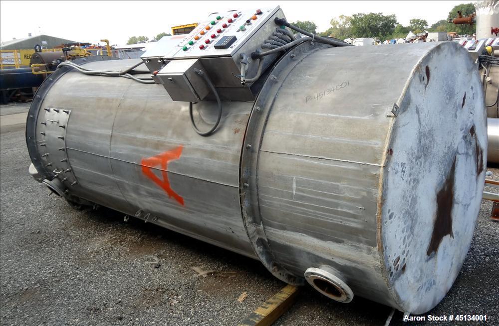 Used York & Shipley Global 700 HP Packaged Firetube Steam Boiler, Model 5112-53