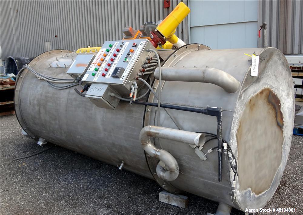 Used York & Shipley Global 700 HP Packaged Firetube Steam Boiler, Model 5112-53