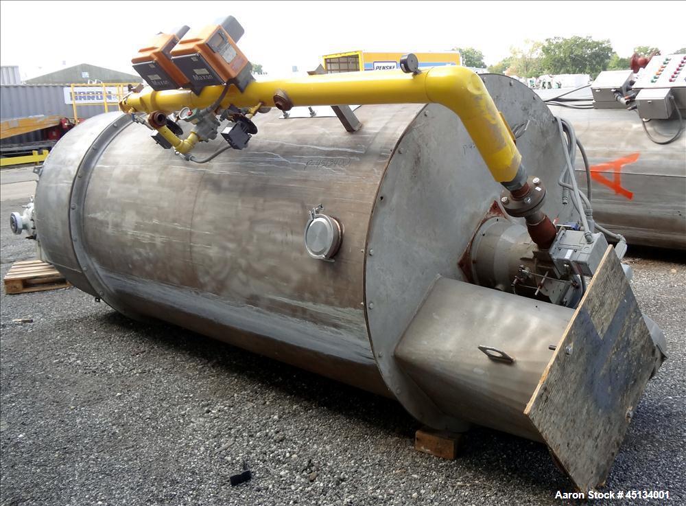 Used York & Shipley Global 700 HP Packaged Firetube Steam Boiler, Model 5112-53