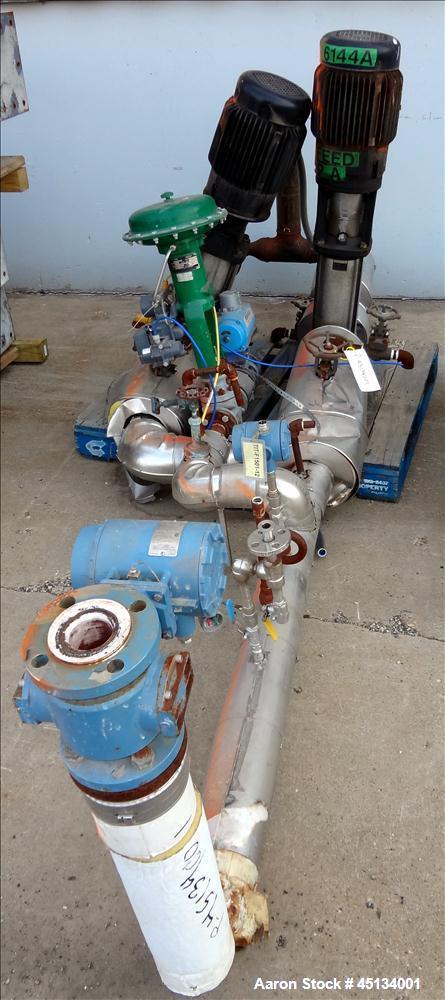 Used York & Shipley Global 700 HP Packaged Firetube Steam Boiler, Model 5112-53